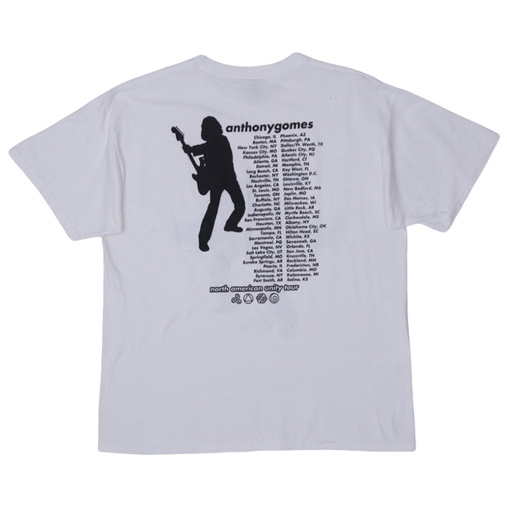 Vintage Anthony Gomes North American Tour T-Shirt Single Stitch XL - Fashion Rerun Vintage Migration_T-Shirt