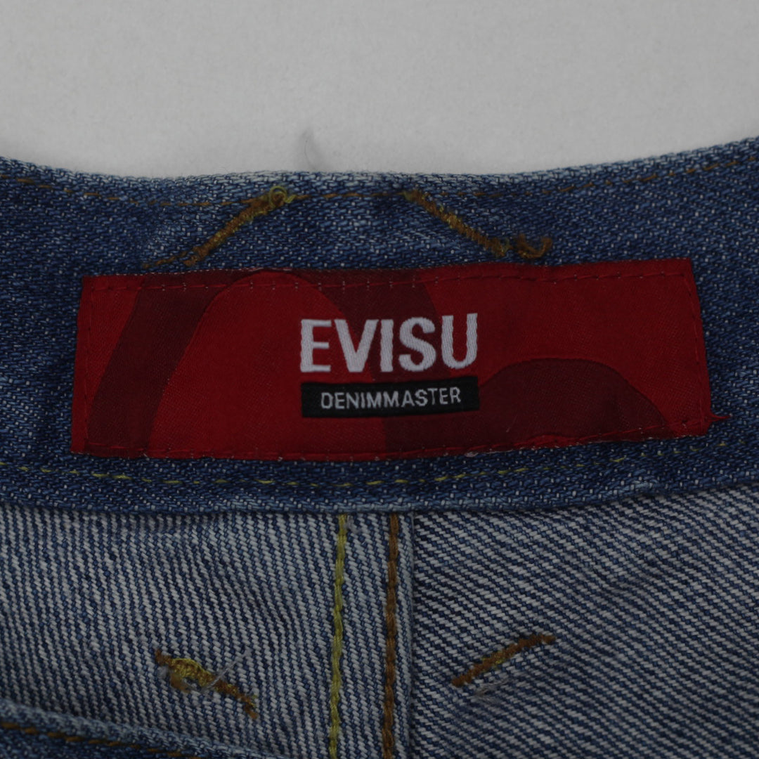 Vintage Evisu Denim Master Washed Straight Jeans Size 32 - Fashion Rerun Vintage Migration_Pants