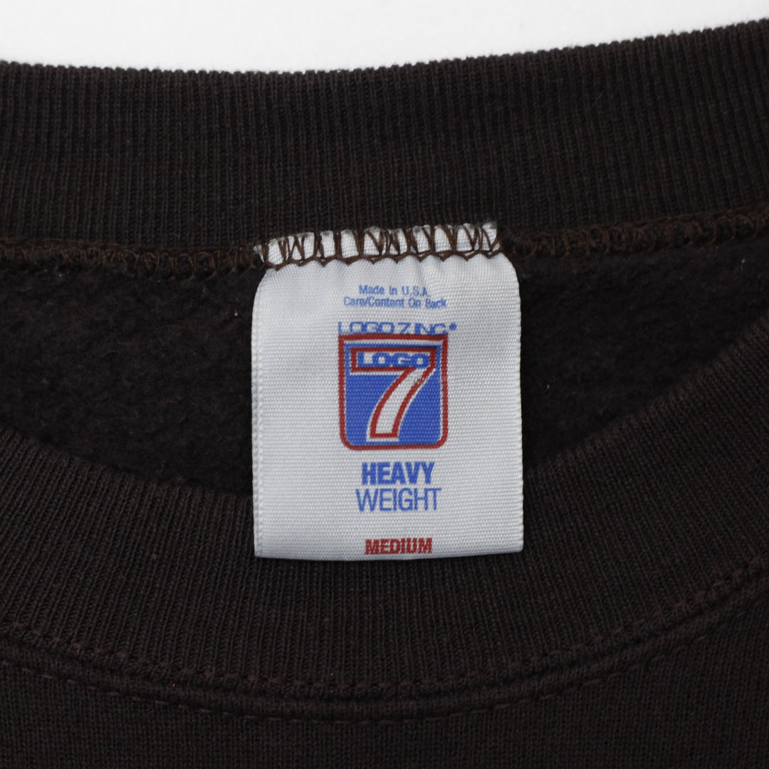 Vintage Logo 7 1991 NFL Cleveland Browns Crewneck Sweatshirt  Size M | Migration_Sweatshirt - Back View | Fashion Rerun