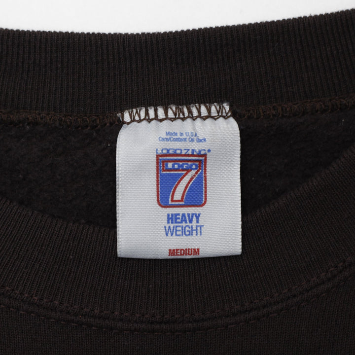 Vintage Logo 7 1991 NFL Cleveland Browns Crewneck Sweatshirt  Size M | Migration_Sweatshirt - Back View | Fashion Rerun
