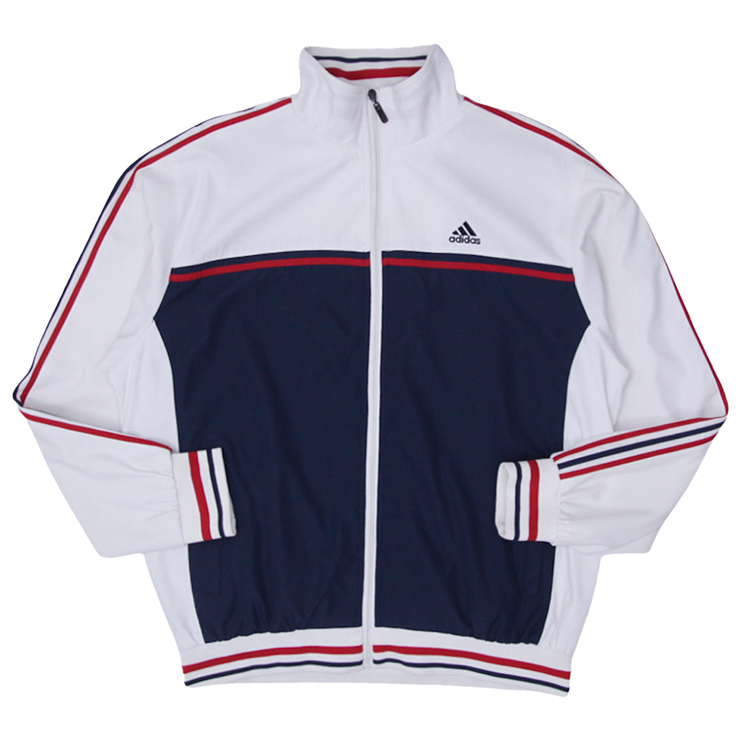 Vintage Adidas Embroidered Full Zip Windbreaker Jacket - Fashion Rerun Vintage Migration_Jacket