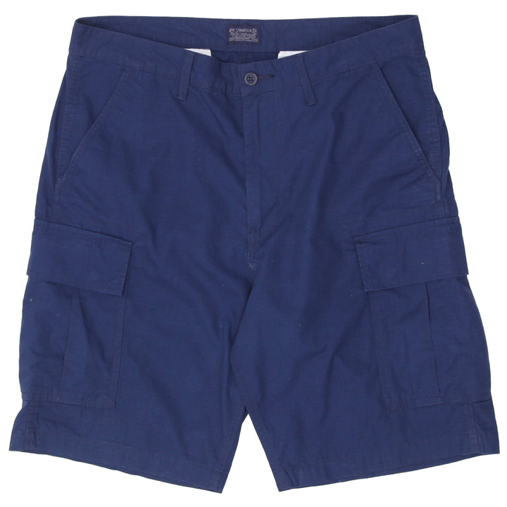 Mens Levi Strauss Ripstop Cargo Shorts Navy - Fashion Rerun Vintage Migration_Shorts