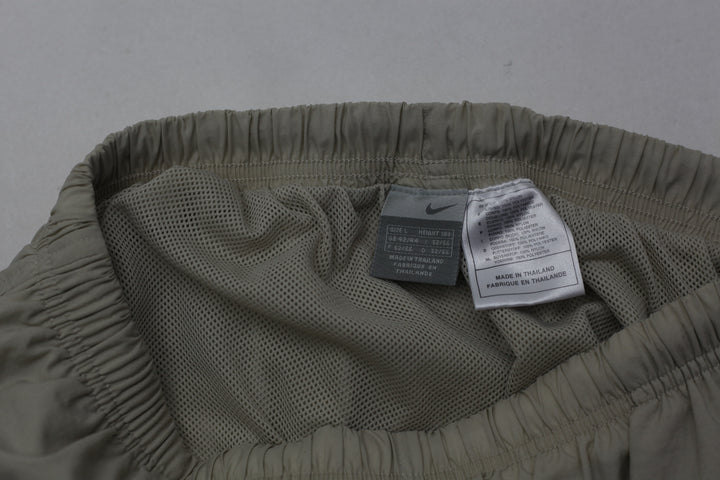 Mens Nike Swoosh Embroidered Nylon Shorts - Fashion Rerun Vintage Migration_Shorts