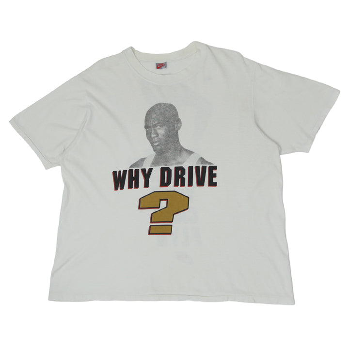 90's Vintage Nike Jordan Why Drive When You Can Fly T-Shirt S.Stitch Xl | Migration_T-Shirts UAENAT40 | Fashion Rerun
