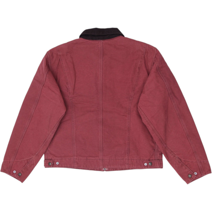 Vintage Carhartt WJ097 VRS Detroit Jacket Ladies Large Rose Salmon