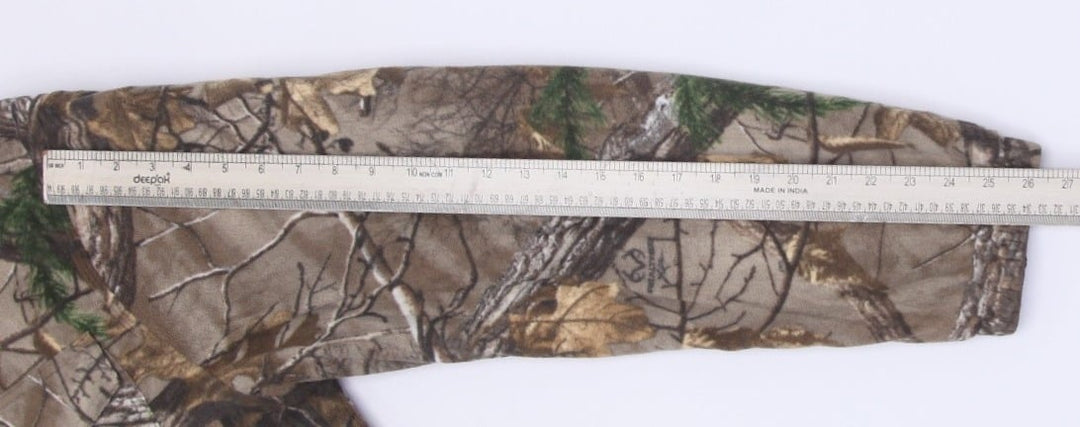 Mens 101740 0001 Reversible Camo Zip Up Carhartt Fleece Jacket