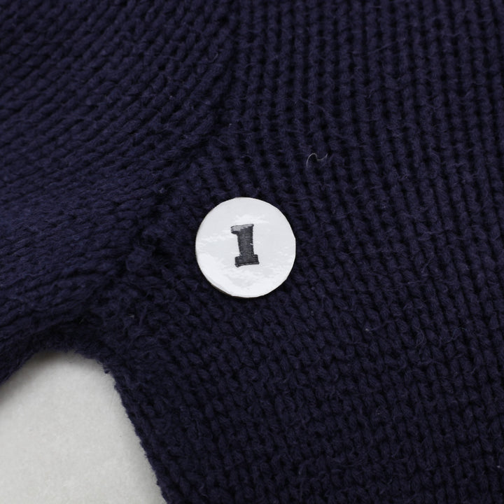 Vintage Ladies Ralph Lauren Navy Flag Knitwear Turtleneck Sweater Size M | Migration_Knitwear & Sweaters - Al | Fashion Rerun