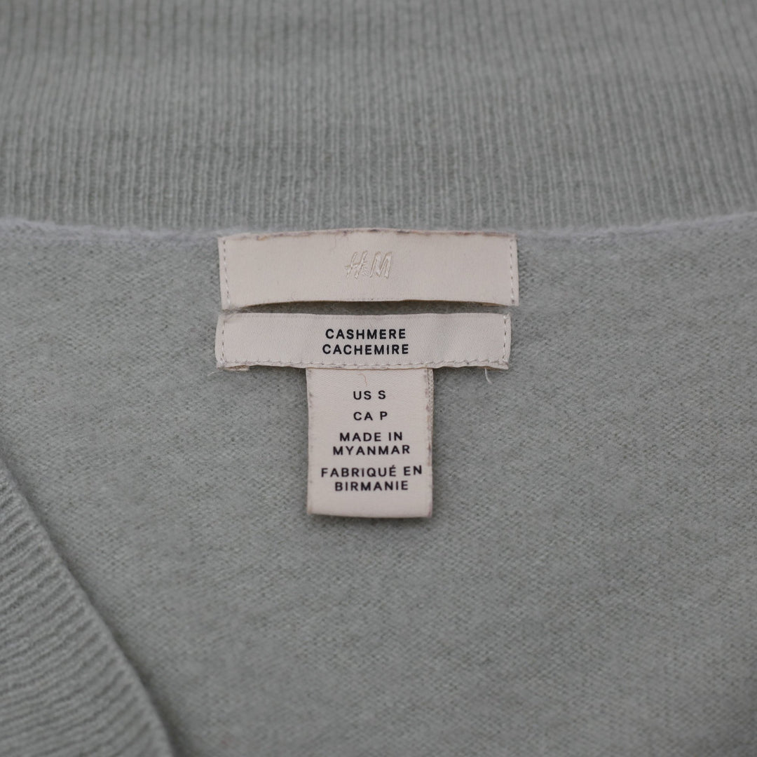 Ladies H&M Cashmere Long Sleeve Knitwear Cardigan Sweater Size S