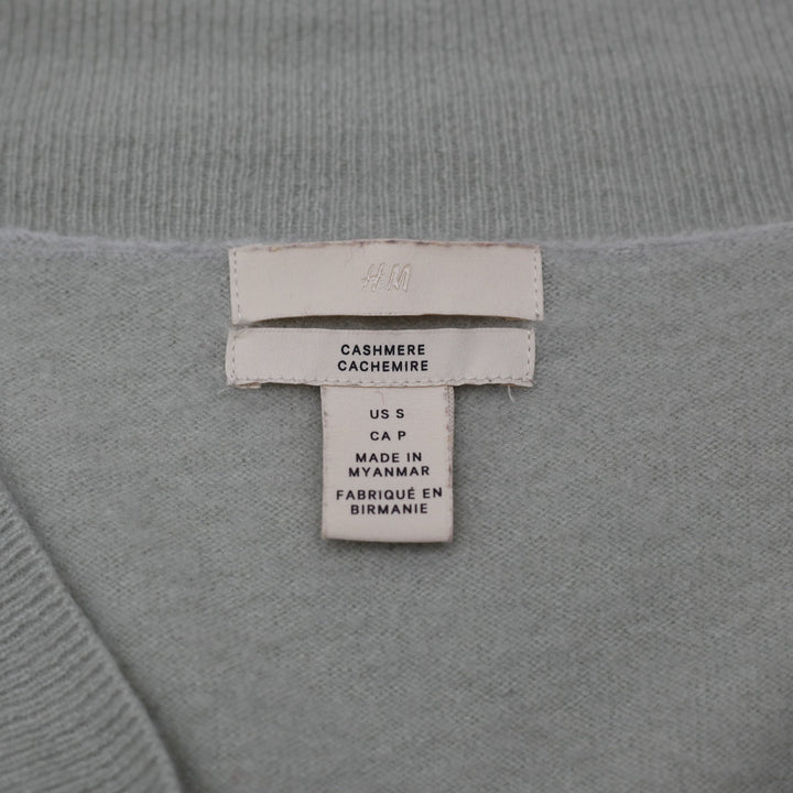 Ladies H&M Cashmere Long Sleeve Knitwear Cardigan Sweater Size S