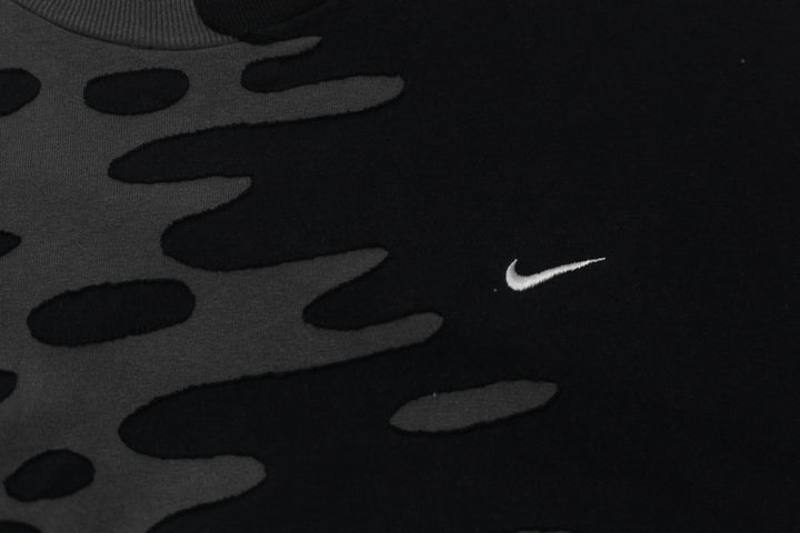 Rework Nike Gray Patches Pattern mens T-Shirt PR252