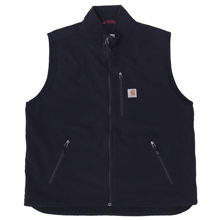 Mens Carhartt 102219 001 Full Zip Carhartt Vest