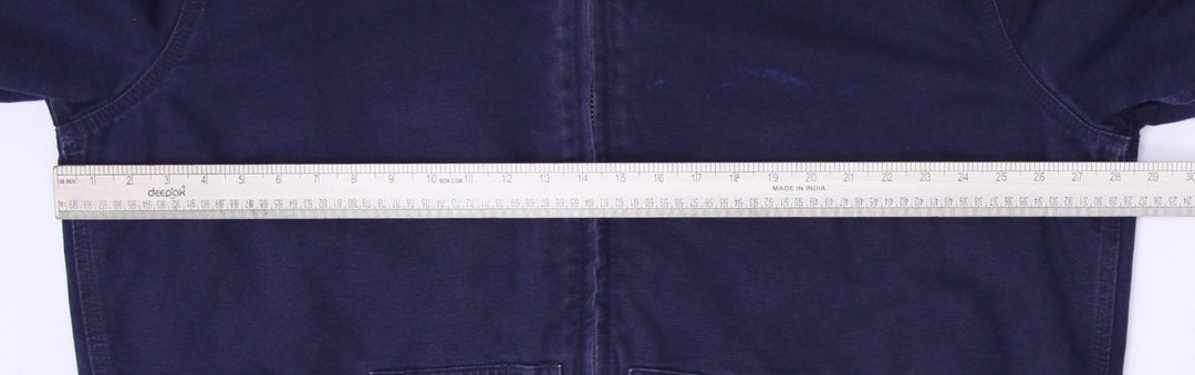 Mens Carhartt 104050-I126 Navy Insulated Workwear Jacket Size XL | Migration_Jackets WW Collection - View 12 | Fashion Rerun