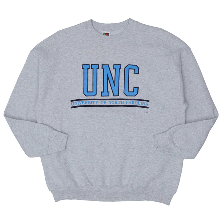 Vintage Fruit of The Loom University Of North Carolina Sweatshirt - Fashion Rerun Vintage Migration_Sweaters
