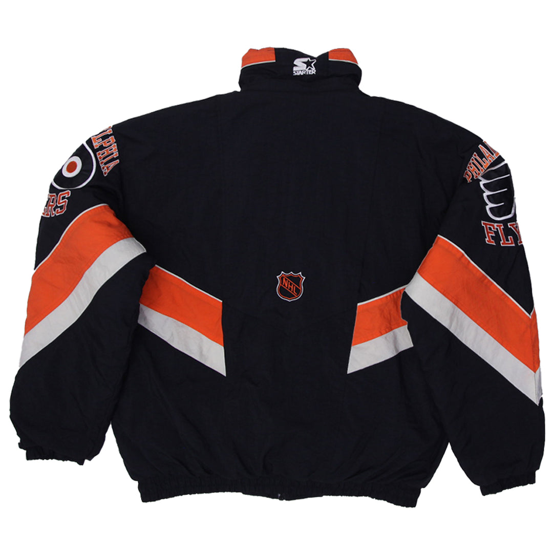 Vintage 1990s Philadelphia Flyers Starter Full Zip Jacket