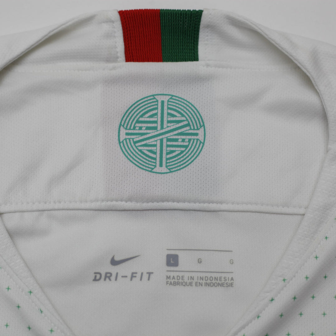Mens Nike Portugal 2018 World Cup Away Football Shirt Jersey White Size L