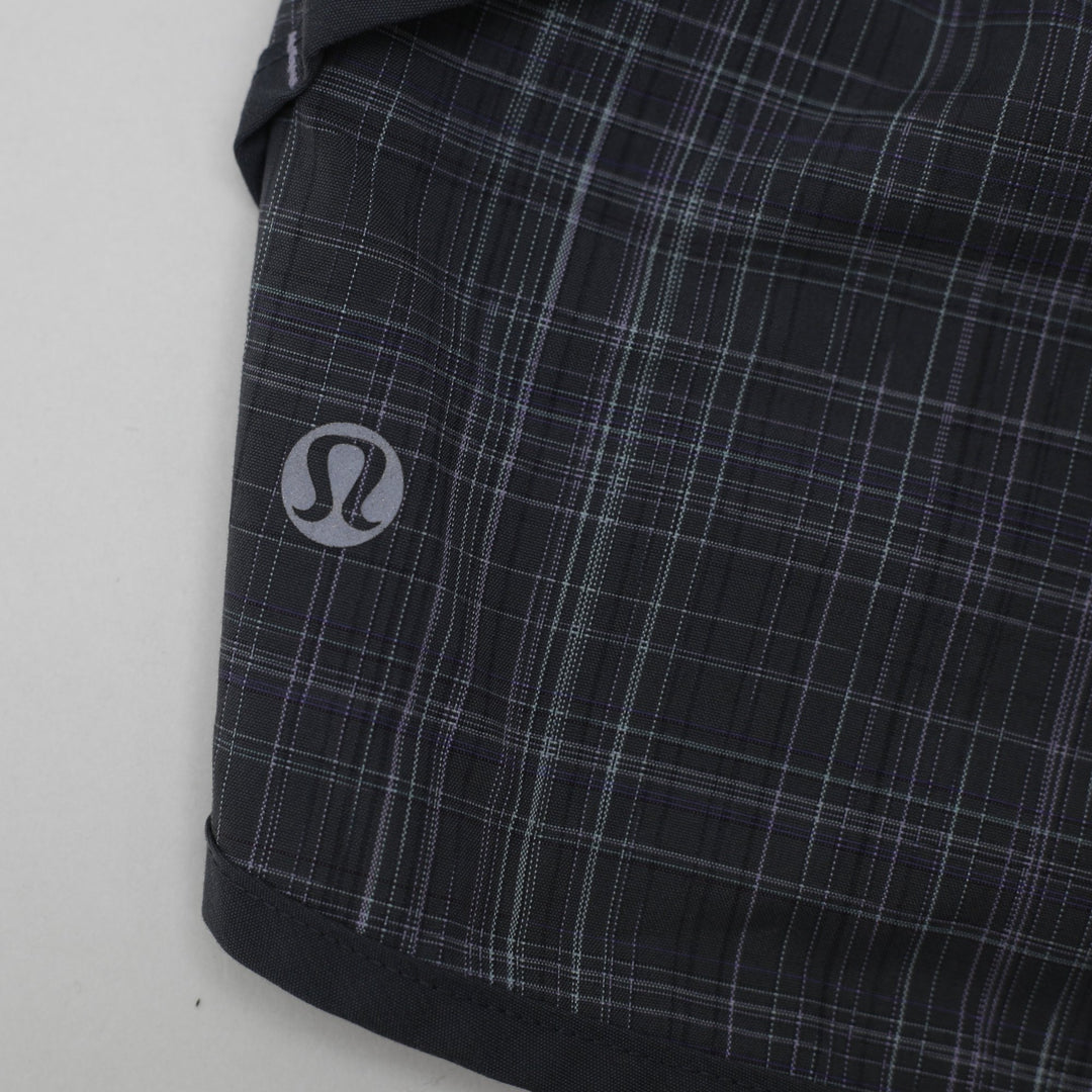 Ladies Lululemon Plaid Speed Short Size 6