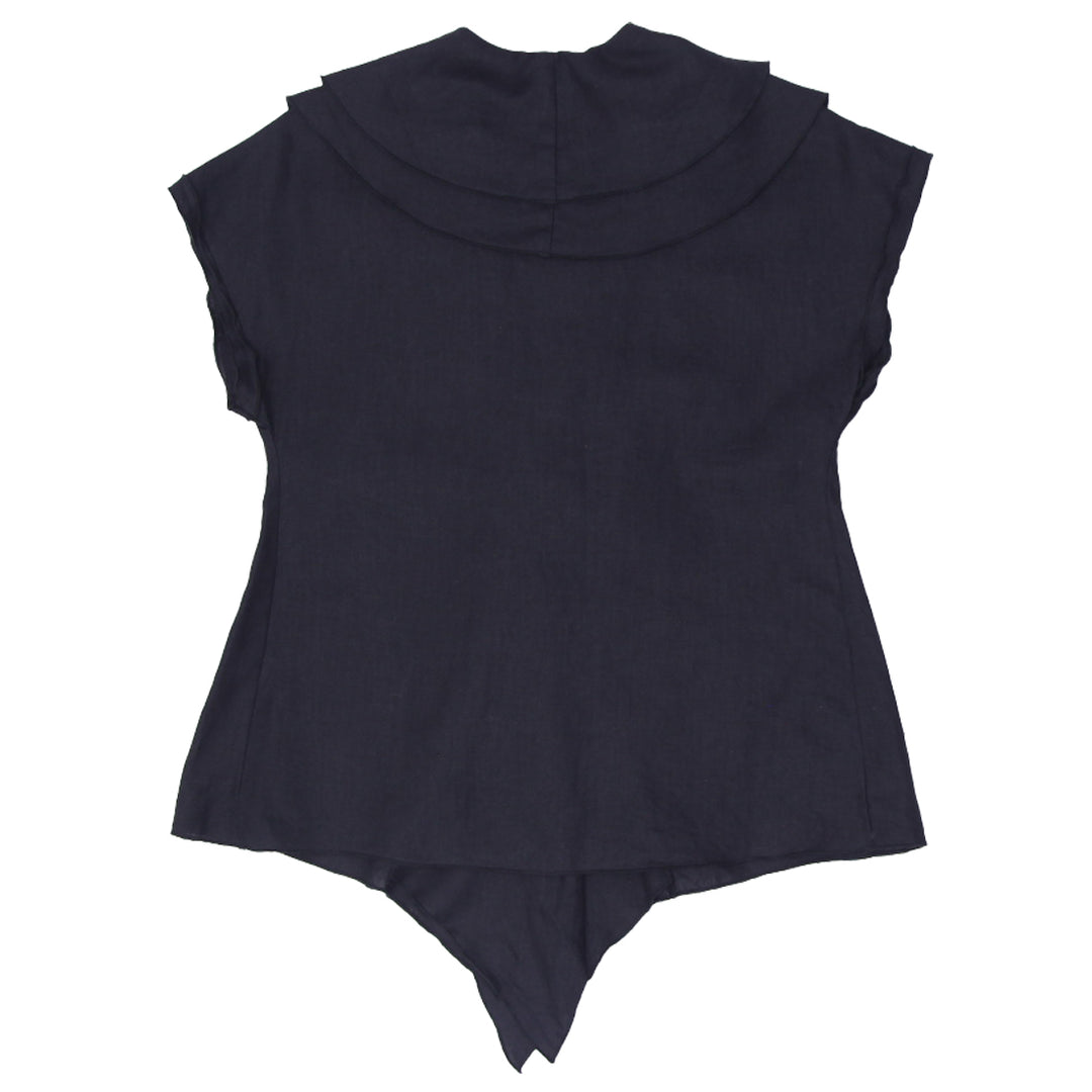 Ladies Vivian Shyu Made In Canada 100% Linen Blouse