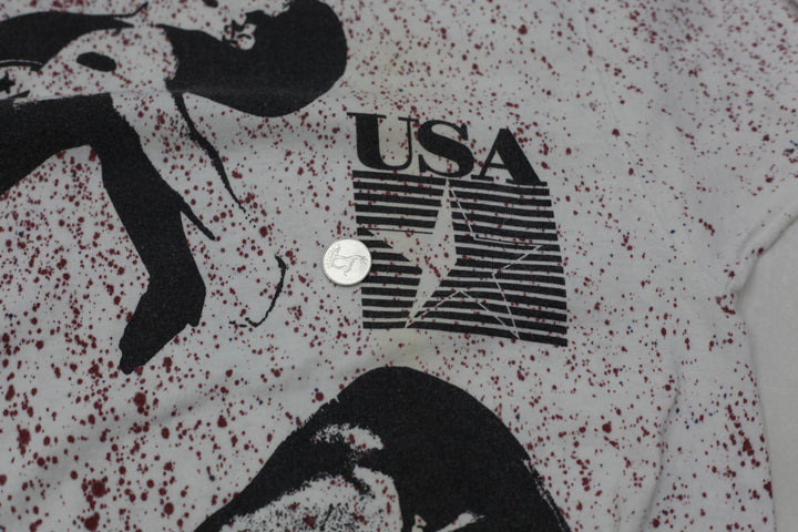 Vintage USA Gymnast AOP T-Shirt American Impact Single Stitch Made In USA - Fashion Rerun Vintage Migration_T-Shirt