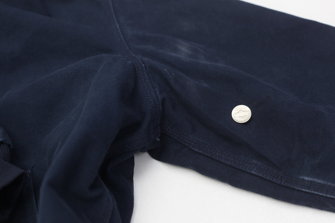 Mens Carhartt J140 DNY Quilted Lining Canvas Work Jacket Made In USA