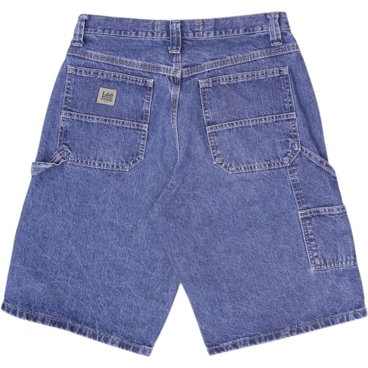 Mens Lee Dungarees Carpenter Shorts Medium Wash Jorts