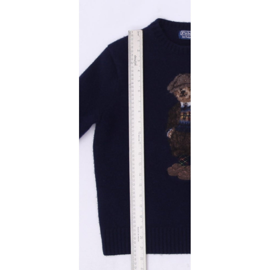 Mens Polo Ralph Lauren Sweater Navy Bear Embroidered Knitwear XL | Migration_Knitwear & Sweaters RL Collectio | Fashion Rerun