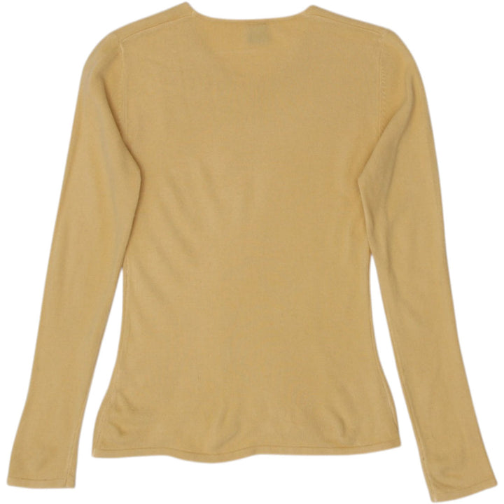 Ladies Gap 100% Cashmere Long Sleeve Sweater