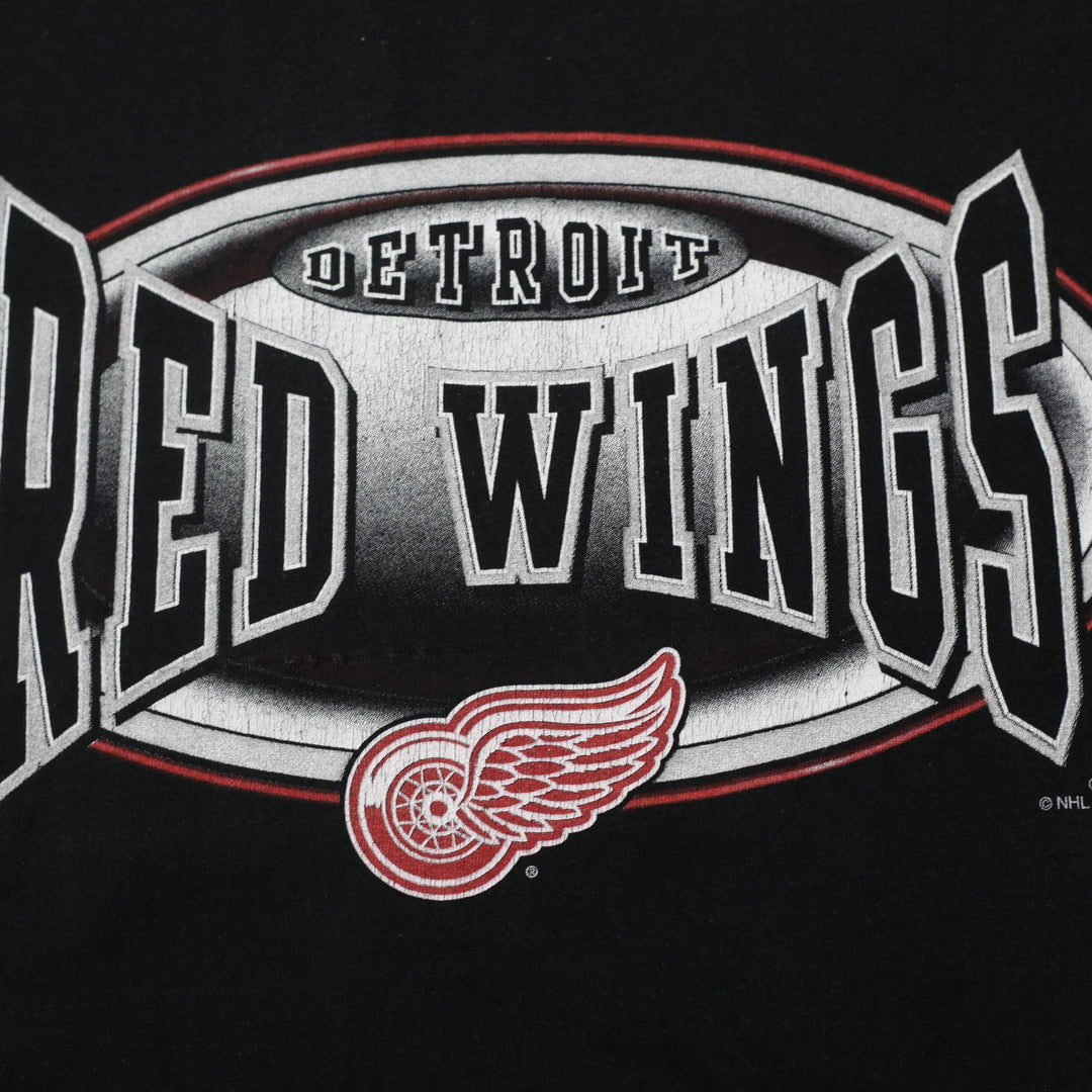 Vintage Vintage 90s Detroit Red Wings NHL T-Shirt Size L