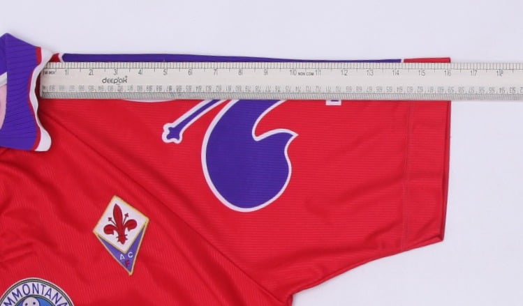 Vintage Reebok 1995-97 A.C. Fiorentina Terza Maglia Soccer Jersey M | Migration_Jerseys - View 9 | Fashion Rerun