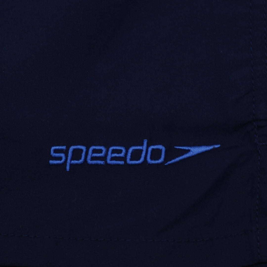 Mens Speedo Navy Blue Swim Trunks Board Shorts Mesh Lining Size S