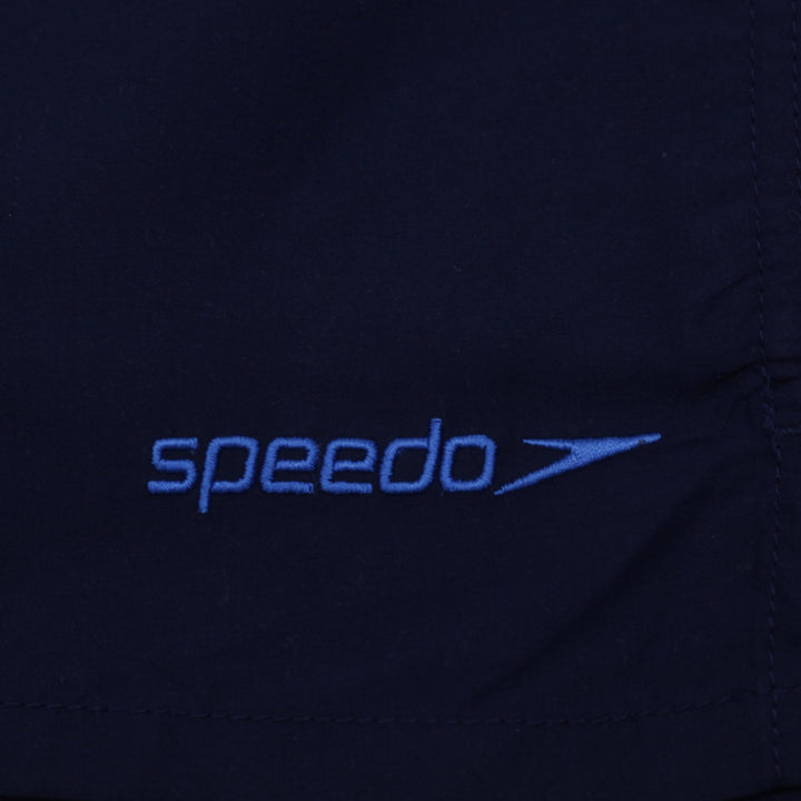 Mens Speedo Navy Blue Swim Trunks Board Shorts Mesh Lining Size S