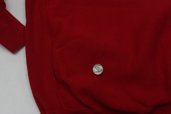 Vintage Champion Reverse Weave Red Sweatshirt | Migration_Sweatshirt JUNEEID20% - Detail View | Fashion Rerun