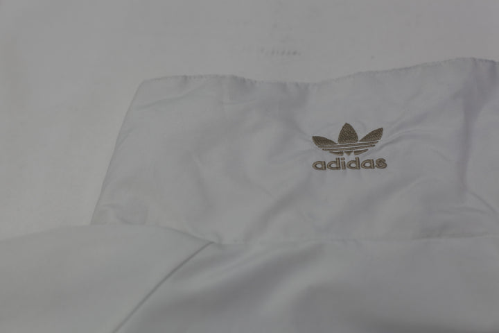 Men Adidas Originals Big Woven Trefoil Logo Track Jacket