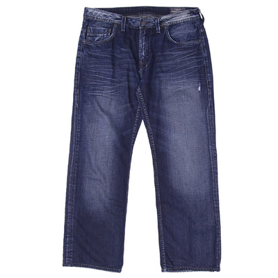 Y2K Men's Buffalo David Bitton Travis Basic Relaxed Straight Leg Jeans | Migration_Jeans UAENAT20 | Fashion Rerun
