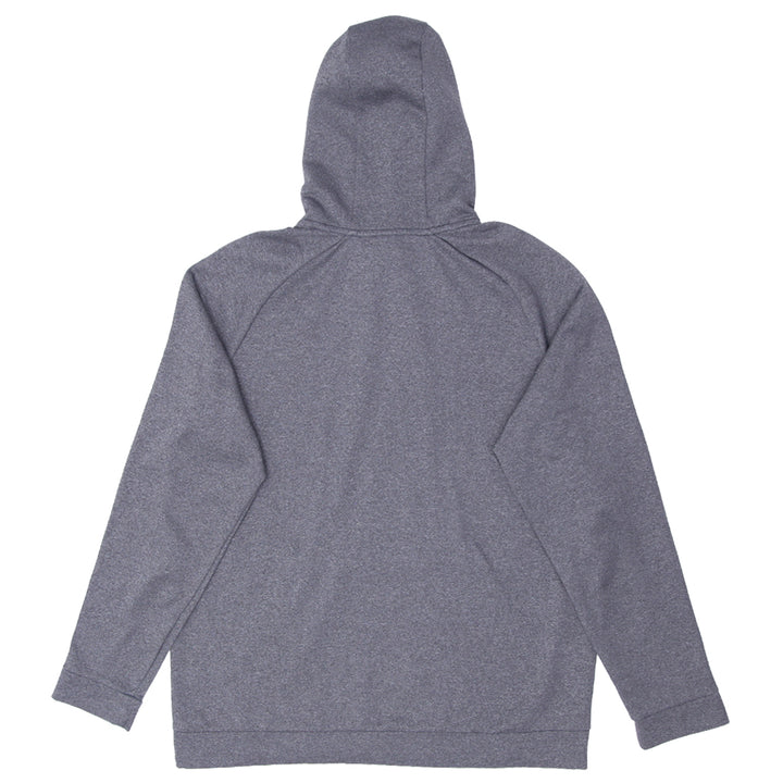 Mens Nike Dri-Fit Swoosh Print Gray Pullover Hoodie