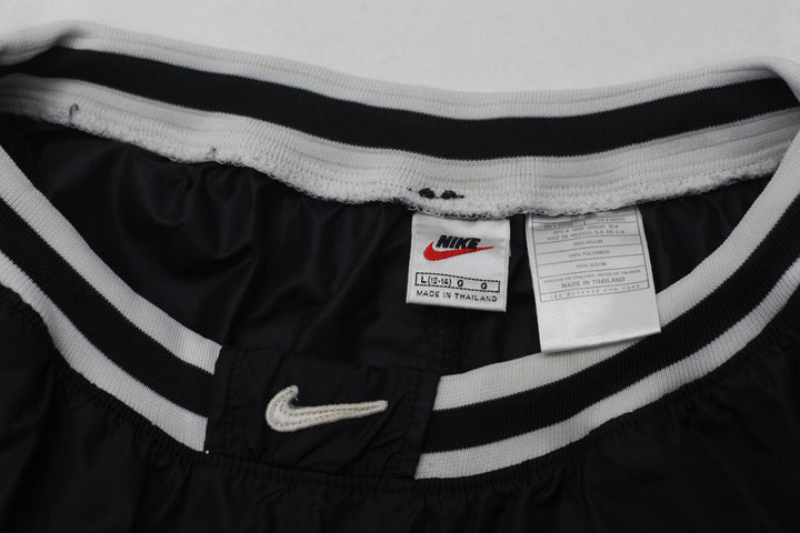 Vintage Ladies Embroidered Nike Logo Sport Nylon Shorts