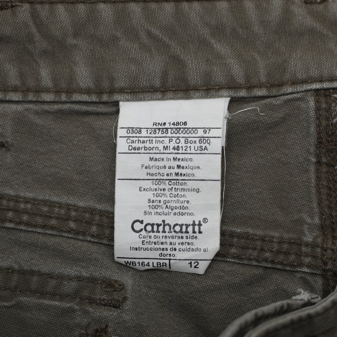 Carhartt Rugged Workwear Cargo Shorts Size 12 | Migration_Shorts - Back View | Fashion Rerun