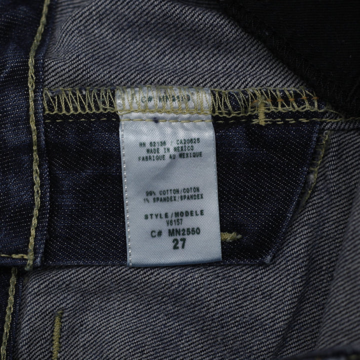 Y2K Ladies Guess Daredevil Bootcut Low Rise Denim Jeans Size 27