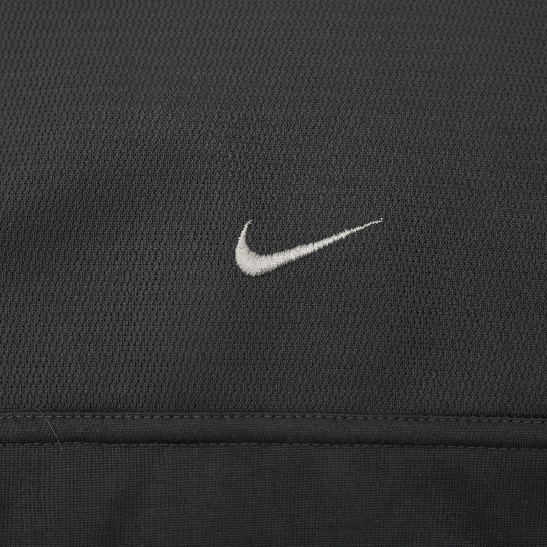 Shop Vintage Embroidered Nike Logo Long Sleeve Sports T-Shirt L ...