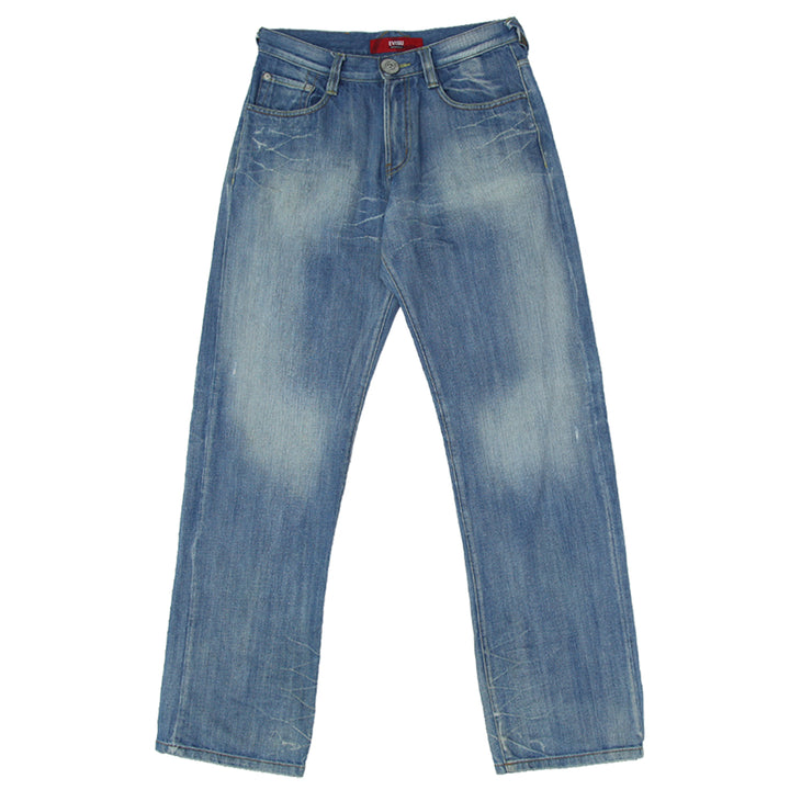 Vintage Evisu Denim Master Washed Straight Jeans Size 32 - Fashion Rerun Vintage Migration_Pants
