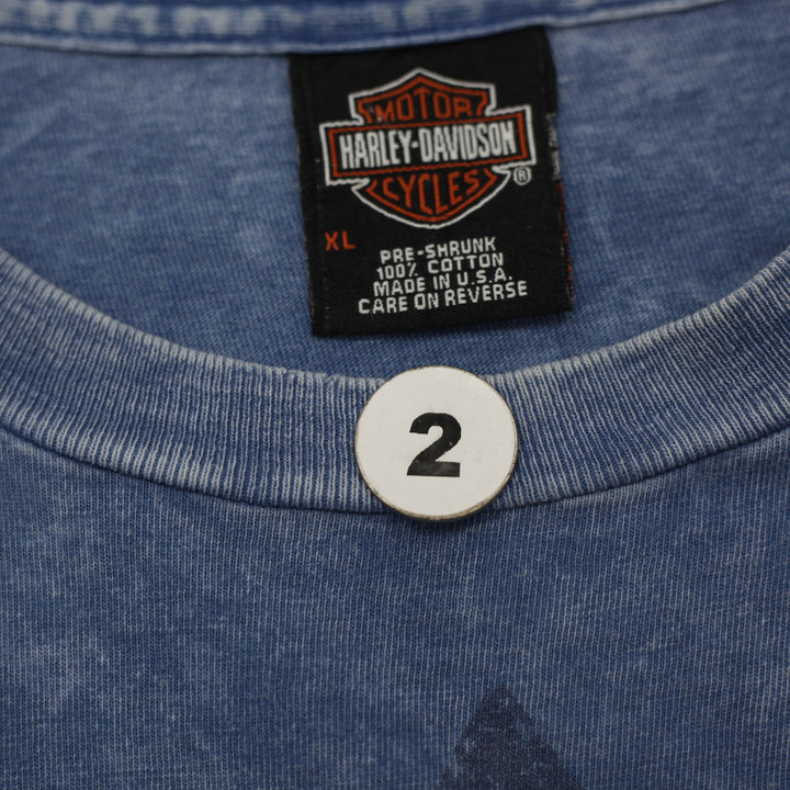 Vintage Harley Davidson Knoxville TN Made In USA Single Stitch T-Shirt Size XL
