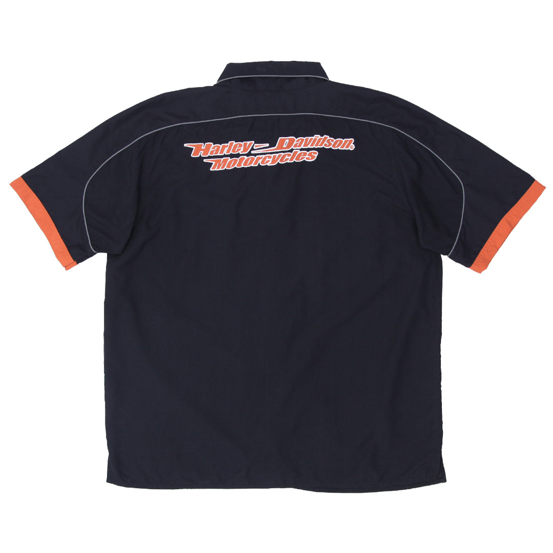 Mens Harley Davidson Racing Shirt - Fashion Rerun Vintage Migration_Shirt