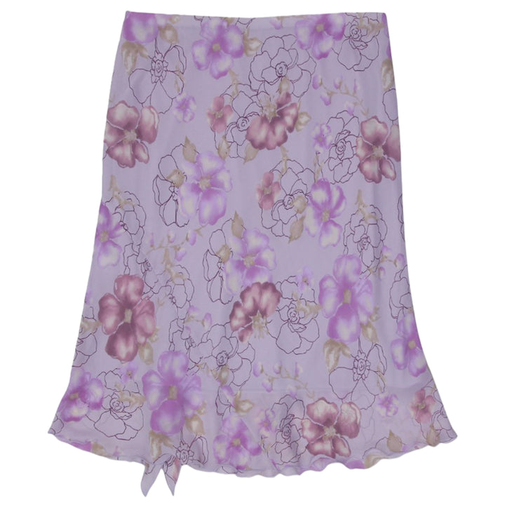 Y2K Ladies Floral Maxi Long Skirt