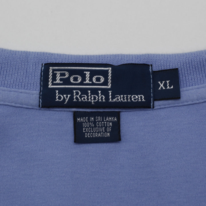 Mens Ralph Lauren Polo T-Shirt Short Sleeve Embroidered Logo Size XL