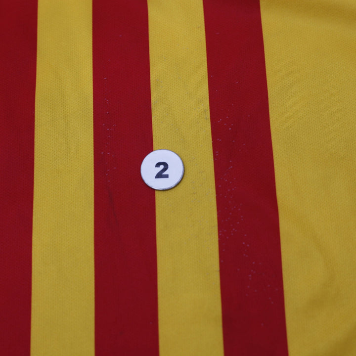 Mens Nike FC Barcelona Qatar Airways Senyera Away Football Shirt Jersey Size L