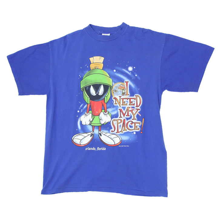 1997 Vintage Marvin The Martian Orlando Florida T-Shirt Looney Tunes L | Migration_T-Shirts UAENAT40 | Fashion Rerun