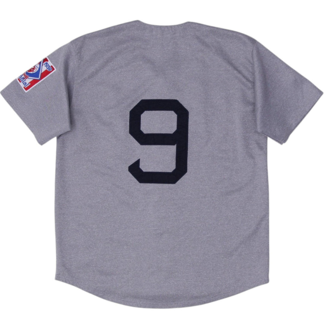 Vintage Mitchell & Ness Boston Cooperstown Collection Baseball Jersey | Migration_Jerseys - Side View | Fashion Rerun