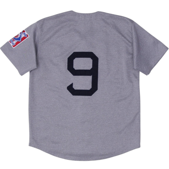 Vintage Mitchell & Ness Boston Cooperstown Collection Baseball Jersey | Migration_Jerseys - Side View | Fashion Rerun