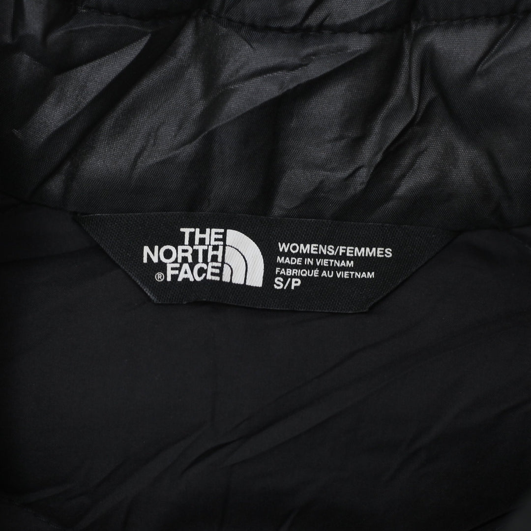 Ladies The North Face 500 Puffer Vest Black Quilted Lightweight S