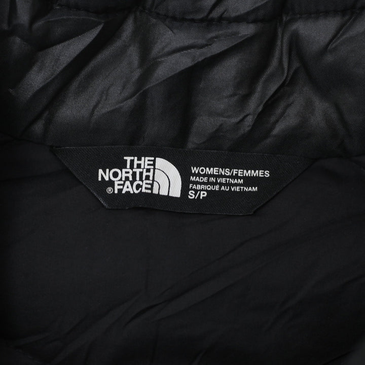 Ladies The North Face 500 Puffer Vest Black Quilted Lightweight S