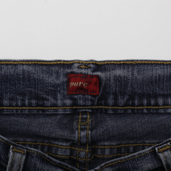 Y2K Ladies Pure Denim Style Bootcut Jeans Size 29-32